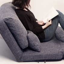 이지체어 데이앤나잇 2인 좌식쇼파, S12 그레이 (FD)