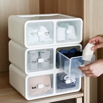 청년리빙 다용도 칸막이 큐브 속옷정리함, 팬티, 1개