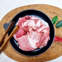 [당일출고] 한돈 잡육 뒷고기 자투리고기 막고기 3kg 소분포장 대용량 업소용 냉동 더예쁜한우, 한돈 잡육 3kg (600gx5ea), 1개