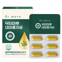 닥터마루 대마종자유, 30정, 6개