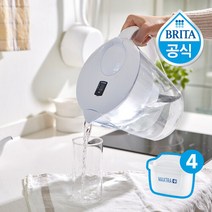 브리타 마렐라XL 3.5L 화이트 +필터 4개월분(기본구성필터포함), 마렐라XL 3.5L 화이트 +필터 4개월분