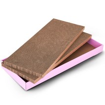 뽀떼_평판리필고양이스크래쳐_뽀핑크 L1, 단품