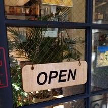 오픈클로즈팻말 OPENCLOSE 안내판 문패 매장 가게 카페 식당 레스토랑 스티커 영업시간