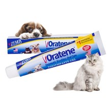 자이목스 오라틴 투스페이스트 젤 치약 70g 반려동물 강아지 고양이 구강관리 치약 칫솔, 1개