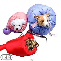 노령견 애완견드라이기 물기제거 M 포메 간편 노견 퀵, 상세페이지 참조, 색상_핑크
