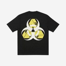 팔라스 바이오 하자드 티셔츠 블랙 - 21SS Palace Bio Hazard T-Shirt Black 남성 반팔티셔츠
