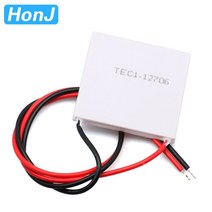 난방 케이블 온도 조절 냉매 트랩 팬 TEC1-12706 12703 열전 냉각기 12V 반도체 냉동 펠티어 엘레멘트, 05 TEC1-12708, 05 TEC1-12708