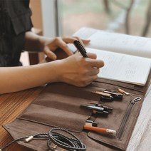 컨트롤9 컨트롤프로 시그니처 다이어리 다이어리커버 천연가죽 오거나이저, 커피빈