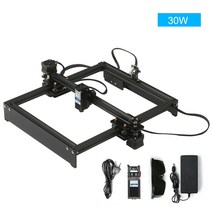 30W 레이저 조각 기계 CNC 라우터 조각사 오프라인 제어 데스크탑 DIY 목공 커터 로고 마크 프린터