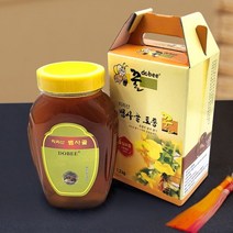 지리산뱀사골토종꿀 [지리산뱀사골] 잡화꿀 2.4kg 선물세트 (병/선물용박스) 사양벌꿀, 1, 없음/없음/없음