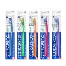 큐라덴 큐라프록스 미세모 교정용 칫솔 Ortho 5개입, 1개