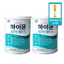 일동후디스 장민호 하이뮨 프로틴 밸런스 산양유 판토텐산 초유단백질 보충제 304g + ((사은품 닥터지 클렌징폼샘플1개증정))+ 보틀+스푼 증정, 304g / 2개