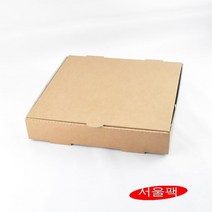 KLB 12인치피자박스 일회용피자용기 일회용피자박스 배달피자박스 파전박스 파전포장박스 전포장박스 전포장용기 100장, 100개