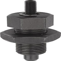 Kipp 03092-2903AJ Steel Indexing Plungers F Style Threaded Pin Locking Pin Hardened Inch 1/4-28, 1, 24 mm Length, 1/4-28 Thread,