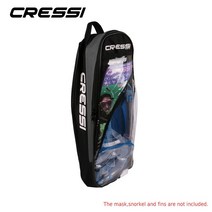 다이빙가방 Cressi-스노클링 핀 가방 다이빙 장비 플리퍼 패키지 간편한 휴대 마스크 스노클링 세트, 02 M 58 cm