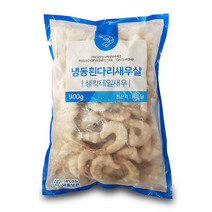 생 칵테일새우 900g 31-40 (62~80마리) 두절 탈각새우 감바스 파스타용 냉동깐새우, 생 칵테일새우 31-40 900g 한팩