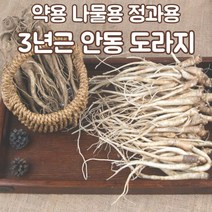 안동 도라지 3년근 명품 햇도라지 흙도라지 여주 나물도라지 약도라지 가정용 선물용 업소용 식당용 식자재 1kg 2kg 3kg, 약용(특대)