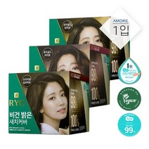 아모레퍼시픽 려 비건밝은 새치커버 1입 (3종 택 1), 03 모카골드 브라운 7.0