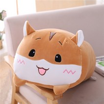 만화 코너 바이오 베개 플러시 장난감 애니메이션 스밋코 구라시 동물 곰 햄스터 코끼리 봉제 인형 아기 수면, 02 60cm, 04 brown hamste