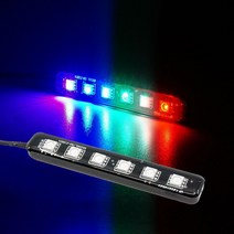 12v 싸이키 LED바 조명 라이트 오토바이 후미등 헬스장 카페 거실등설치, 1개, 상세페이지참조