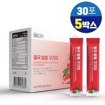 국산 홍국 발효 구기자 비오틴 여주 돼지감자 추출 분말 가루 스틱 포, 30포, 5개