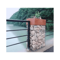 개비온 철망 담장 돌망태 게비온 담장돌담 사각 펜션, 망사5x5 LWH1x0.3x0.3