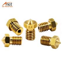 3D 프린터 업데이트 노즐용 황동 압출기 헤드 V5 V6 0.2mm 1.0mm 5 개 10 개, [03] 0.3mm, [02] 5PCS