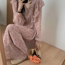아리엘스타일 여리여리 에스닉무드 체리젤링원피스