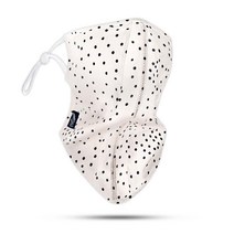 크로커다일 오픈형 통기성 페이스커버 자전거 골프 테니스 냉감 마스크 UV차단 자외선 스포츠 가드 벨크로, 기본형, 아이보리