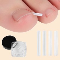 발톱 고정 커브스틱 10P 엄지발가락 틈새 팁, 10개