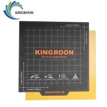 킹룬 가열 베드 A B 자석 시트 빌드 플레이트 KP3S KP5L 엔더 3 CR10, 180x180mm