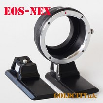 Canon ef eos 렌즈 용 어댑터 링 소니호환 E 마운트 nex NEX-3/5/6/7 A7 a7r2 a9 A6300 카메라, 03 with long tripod