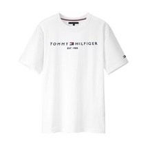 타미힐피거 타미힐피거 TH 코어 로고 반팔티 남자 MW0MW11465-118