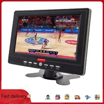 7인치 휴대용 TV DVB-T2 ATSC ISDB-T 디지털 아날로그 미니 소형 소형 자동차 TFT LCD HD 지원 USB MP4, 02 DVB-T