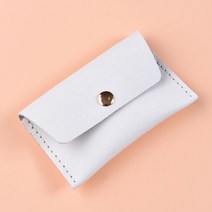 레더키트 가죽공예diy키트 사피아노 카드지갑만들기, 1개, 아이보리