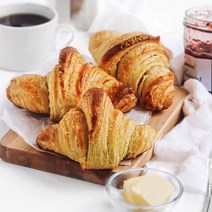 [3종 택일형] 크로와상 냉동생지 2.25kg(40~50ea) 미니생지 2.560g(130~140ea) 소금빵70g 크로플 크로아상 시오빵 모닝빵, 크루와상생지2.25kg