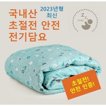 2023년형 최신 한일전자 곰표 전기요 전기담요 전기장판 무자계, 소형(67.5 X 180)