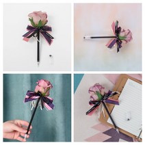 장미볼펜(빈티지핑크) 특수볼펜 선물용필기구