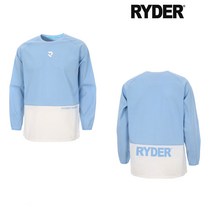라이더 바람막이 배드민턴 상의 긴팔 스카이 블루 2023RW-3 남성 여성 남녀공용 커플 배드민턴복