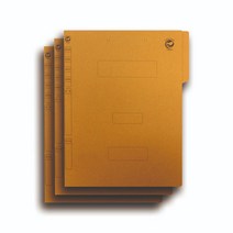 인터탑 종이정부화일 문서보관상자 PP정부 플라스틱화일 당일, 1팩, 종이 문서보관상자 노랑(10개입)