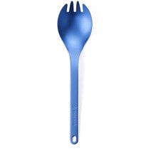 스노우피크 티타늄 스포크 일반포크숟가락, 1개, Blue