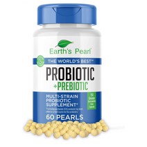 Earths Pearl Probiotic Prebiotic 얼스펄 프로바이오틱스 프리바이오틱스 60정, 1개, 기본