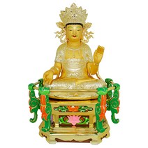 [TK]도금칠보천의관음2자2치*좌대종류2가지*(고좌대1자 연꽃좌대7치) 불상 관세음보살, 고좌대1자
