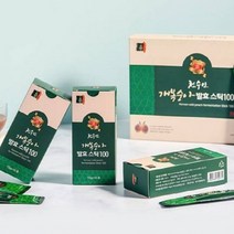 설날선물 부모님효도 기관지 목에 좋은 목건강영양제 목이 간지럽고 목이 칼칼할때 국산 자연산 야생 개복숭아 엑기스 발효 스틱 15g 30포 + 쇼핑백증정, 1박스, 15gx30포