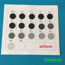 25mm ND 필터 그레이 유리 여러 투과율 0.01% 0.1% 1% 3% 5% 10% 20% 25% 30% 50% 60% 65% 70% 80%, [13] 65