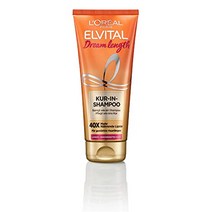 유럽 LOréal Paris Elvital 2in1 샴푸 및 건조 모발용 헤어 트리트먼트 보다 깊은 케어 및 컨트롤 영양 지질 함유 오일 Magique 1 x 200 헤어케어, 드림 렝스 커인 샴푸 - 손상되고 긴 모발용