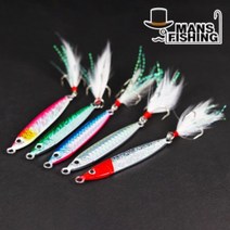 맨즈피싱 리얼 메탈지그 삼치 농어 갈치 볼락 고등어 산천어 8~40g, 21g, 01_고추장 레드