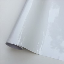 자동차 랩핑지 래핑지 시트지 여러 색상 검정 고광택 비닐 필름 흰색 랩 필름 호일 거품, 하얀, 152x30cm