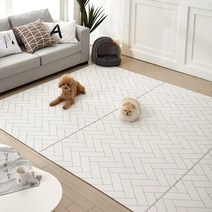 휴팡 애견매트 12T 양면PVC 사각 140 X 100cm 204442, 파인트리