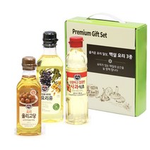 설 선물세트 3종 간장 올리고당 식초